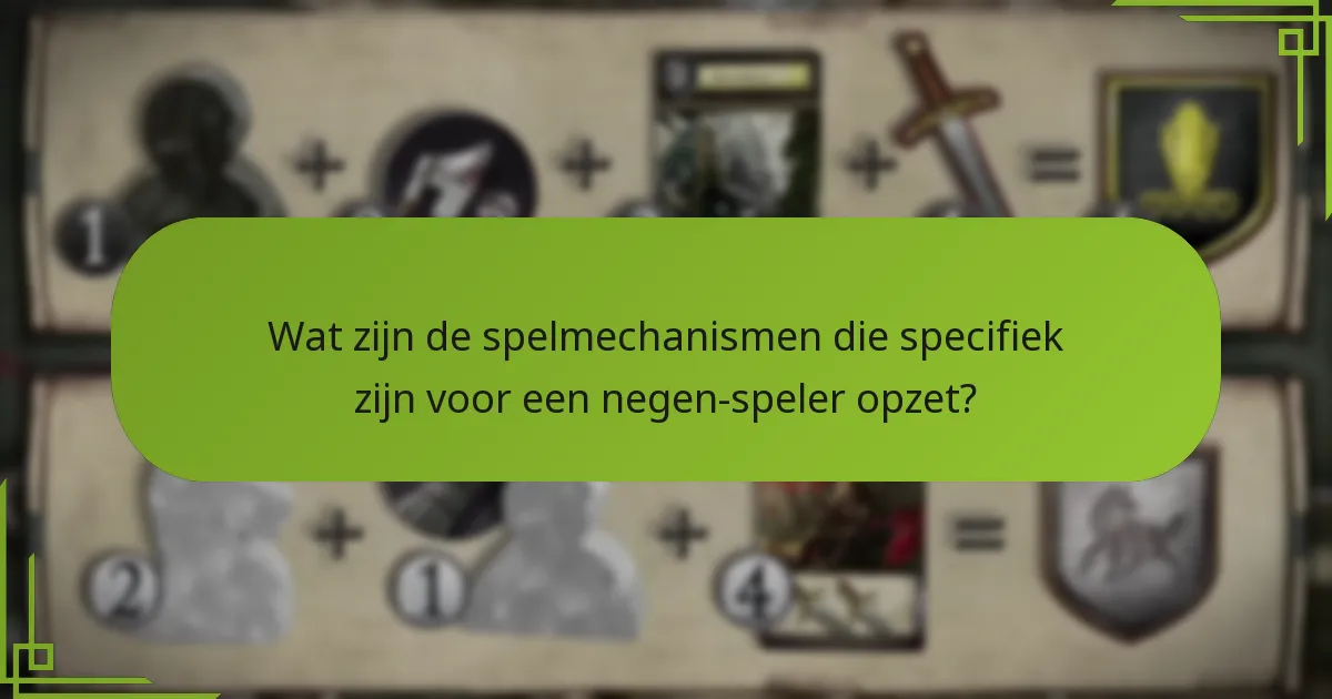 Welke alternatieve bordspellen bieden vergelijkbare negen-speler scenario’s?